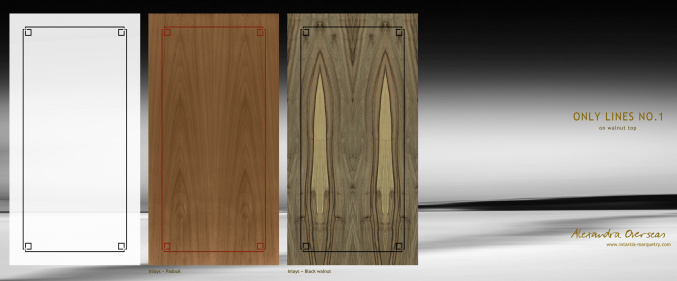 only lines intarsia no. 1